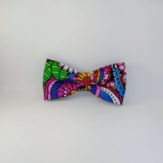 Multi-Color Paisley - Pet Bow Tie