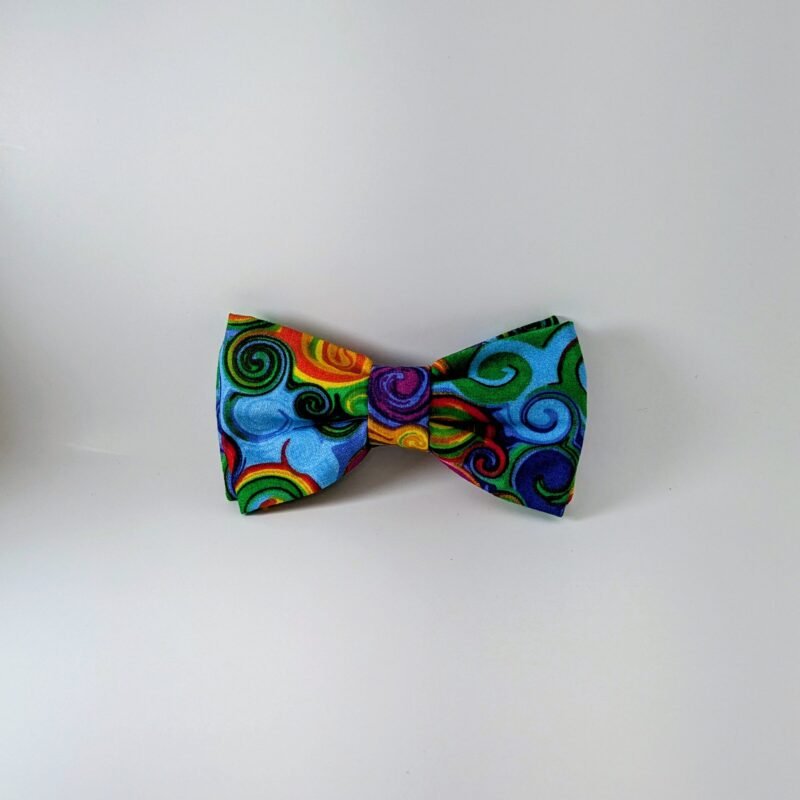 Multi-Color Swirls - Pet Bow Tie