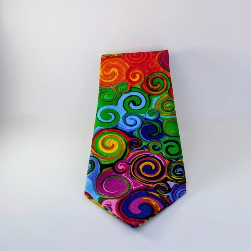 Multi-Color Swirls - Necktie