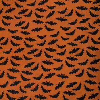 Bats on Orange - Necktie