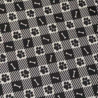 Dog Bone Plaid - Pet Bow Tie