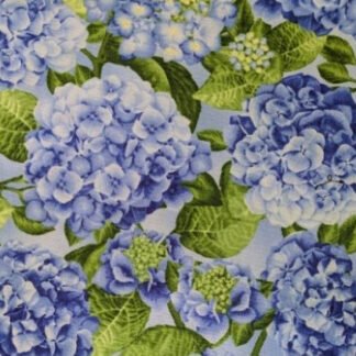 Blue Hydrangeas - Bow tie