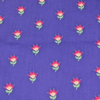 Blue and Pink Floral - Pet Bow Tie