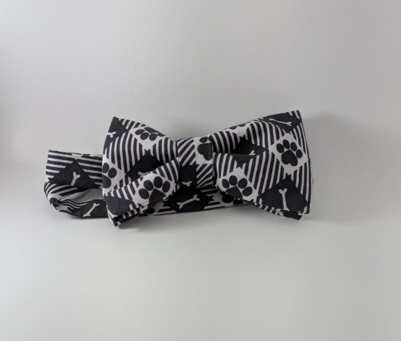 Dog Bone Plaid - Bow Tie