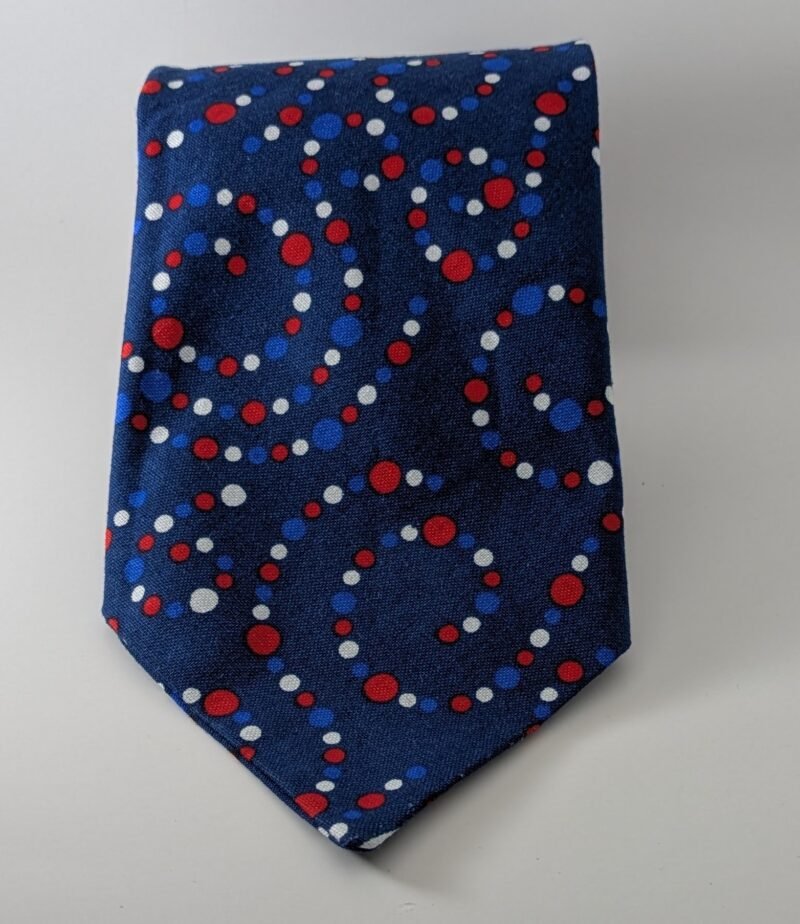 RWB Dots on Blue - Necktie