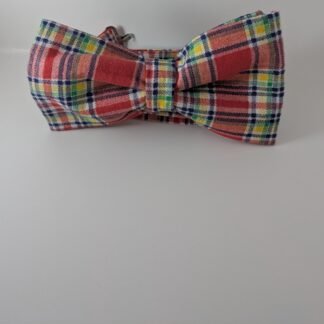 Red, blue, green, yellow plaid