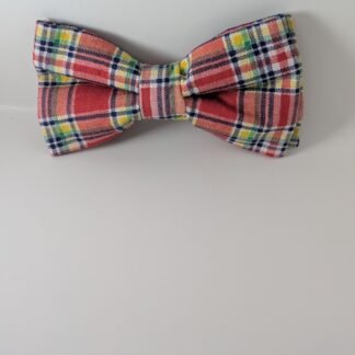 Red, blue, green, yellow plaid