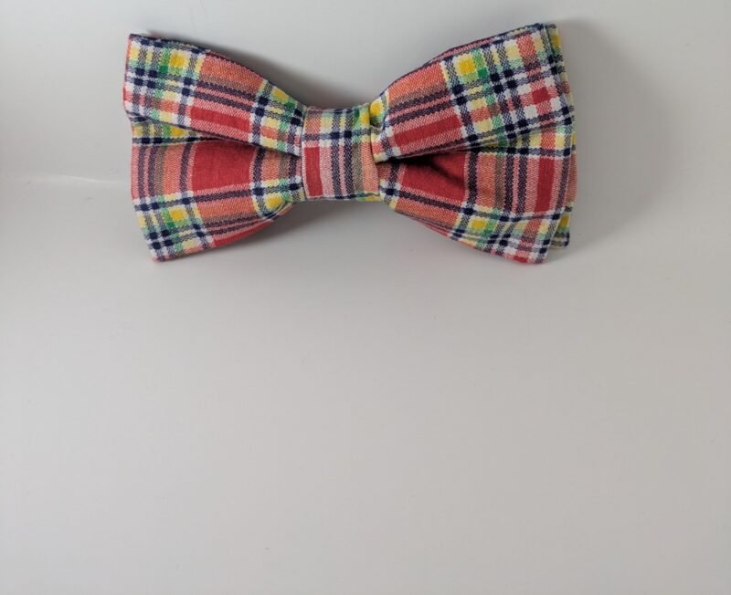 Red, blue, green, yellow plaid
