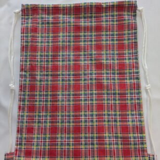 Red, blue, green, yellow plaid