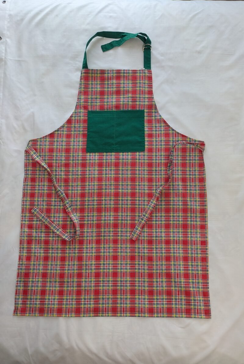 Red, blue, green, yellow plaid